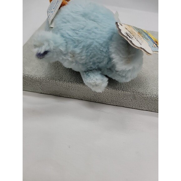 WALLACE BERRIE 1982 VINTAGE GODFREY GOONY BLUE BIRD PLUSH STUFFED ANIMAL TOY 4" - Picture 9 of 16